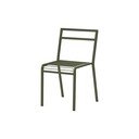 Zelená kovová záhradná stolička Oto – noo.ma