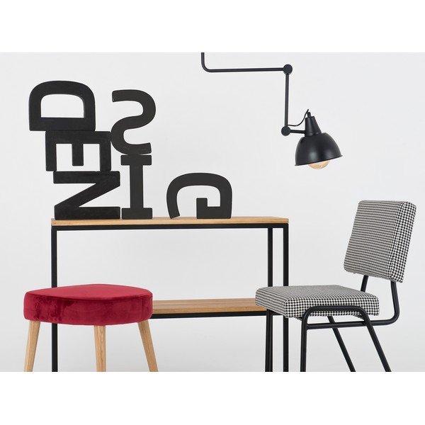 Čierne závesné svietidlo s kovovým tienidlom 90x90 cm Coben - CustomForm-image-3