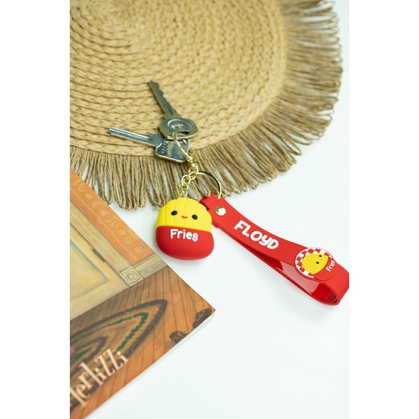 Červená kľúčenka Fizz Floyd – SQUISHMALLOWS-image-1
