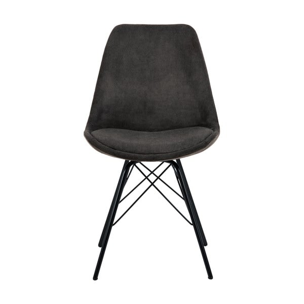Tmavosivá jedálenská stolička Eris - Actona-image-3