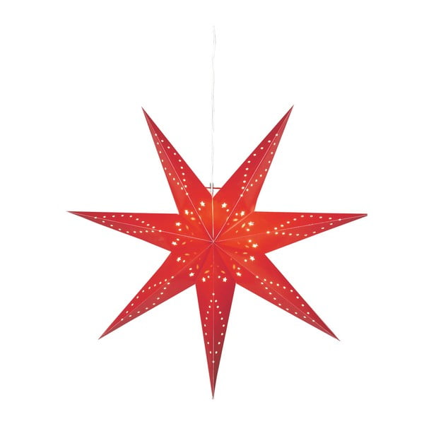 Červená svietiaca hviezda Best Season Katabo, 100 cm