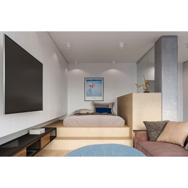 Biele stropné svietidlo Sollux Luigi-image-1