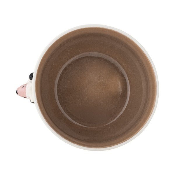 Biela/hnedá kameninová detská miska ø 14 cm Dolly – Bloomingville Mini-image-4