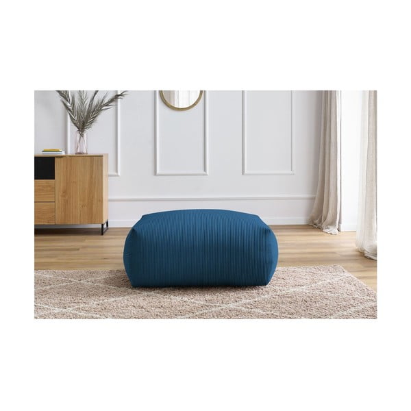 Tmavomodrá menčestrová podnožka Voltaire – Bobochic Paris-image-4