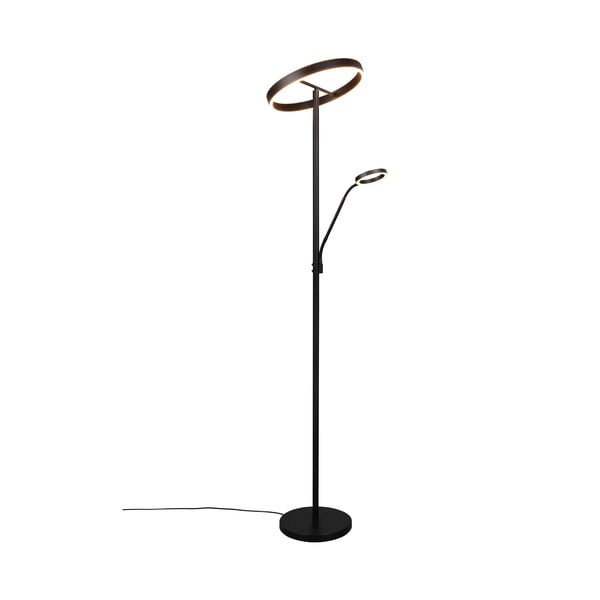Čierna LED stojacia lampa (výška 180 cm) Willis – Trio-image-2