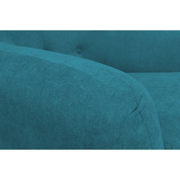 Tyrkysové kreslo Cosmopolitan design Hampstead-image-3