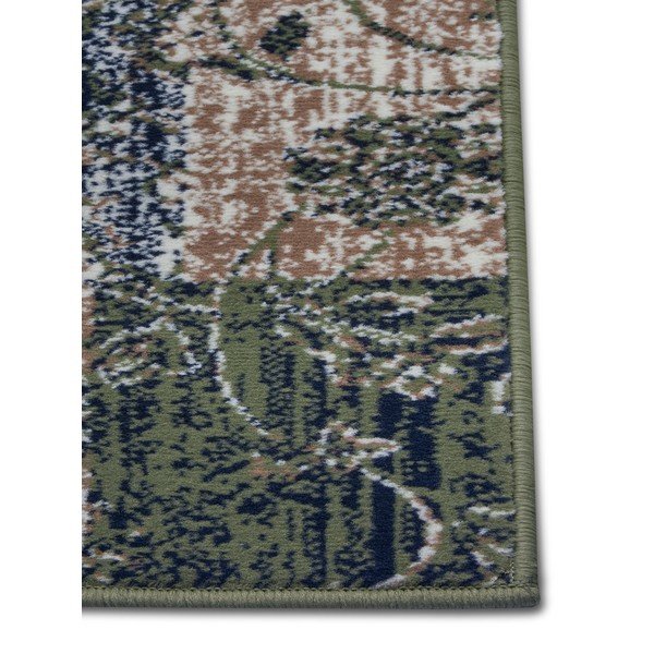 Zelený koberec behúň 250x80 cm Kirie - Hanse Home-image-3