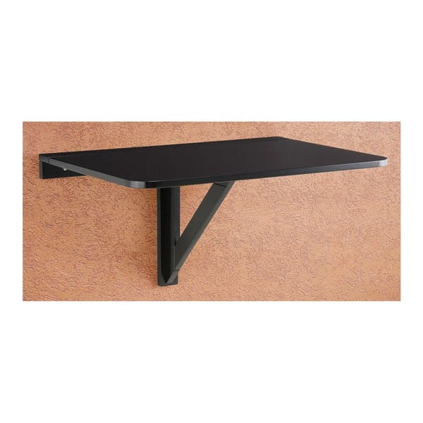 Čierny skladací stôl na stenu Støraa Trento, 56 × 80 cm-image-4