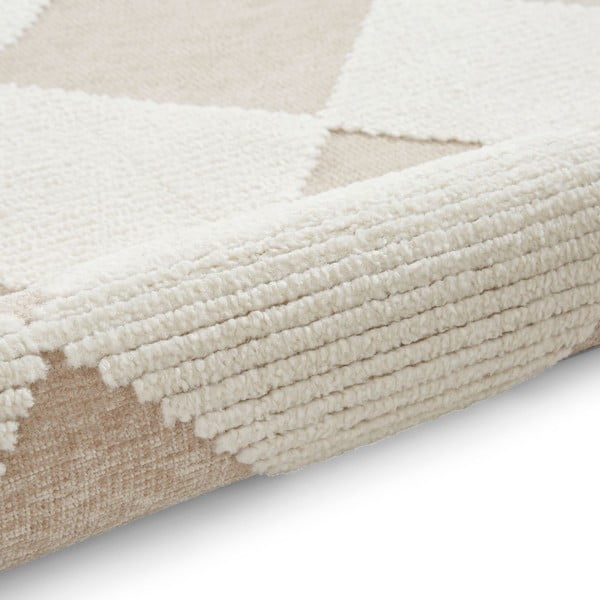 Bielo-béžový prateľný koberec 160x230 cm Lyna Beige&White – Think Rugs-image-4