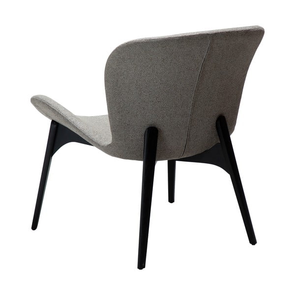 Sivé kreslo z textílie buklé Paragon – DAN-FORM Denmark-image-3