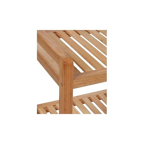 Kúpeľňový regál z orechového dreva 35x72 cm Norway - Wenko-image-3