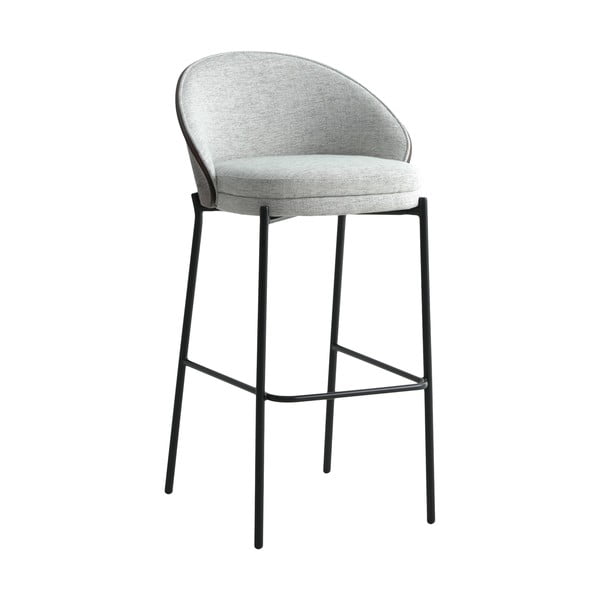 Svetlosivé barové stoličky v súprave 2 ks 98 cm Canelas – House Nordic