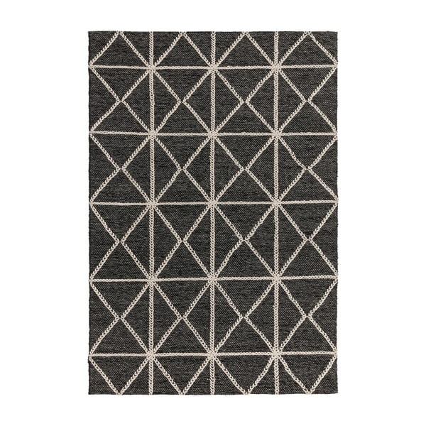 Čierno-béžový koberec Asiatic Carpets Prism, 200 x 290 cm