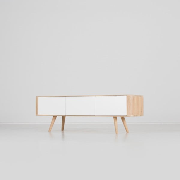 Televízny stolík z dubového dreva Gazzda Ena, 135 × 42 × 45 cm-image-4