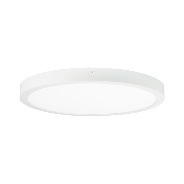 Biele kruhové stropné svietidlo s ovládaním teploty farby SULION Colossal, ø 50 cm
