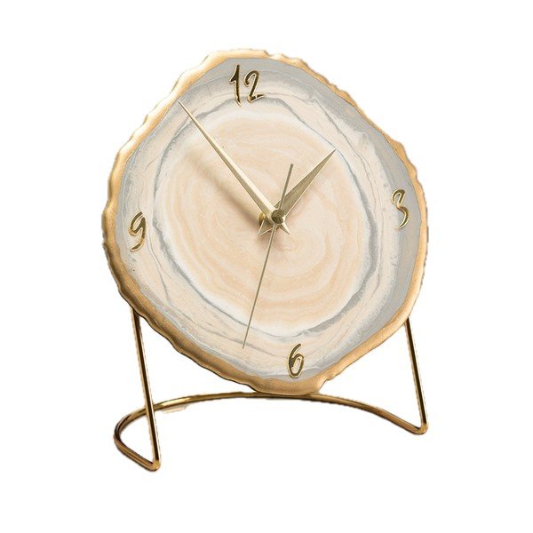 Stolové hodiny ø 18 cm Epoxy – Mioli Decor