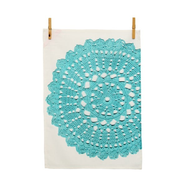 Sada dvoch bavlnených utierok Happy Friday Doily, 70 × 50 cm-image-1