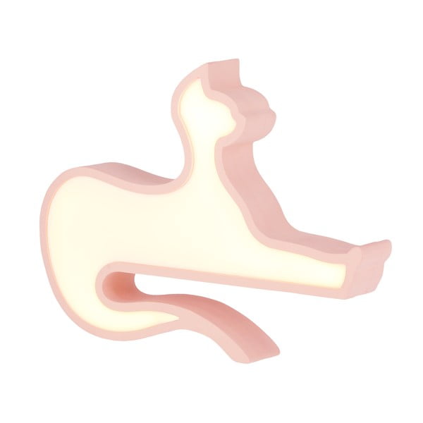 Ružová detská lampička Cat - Candellux Lighting-image-1