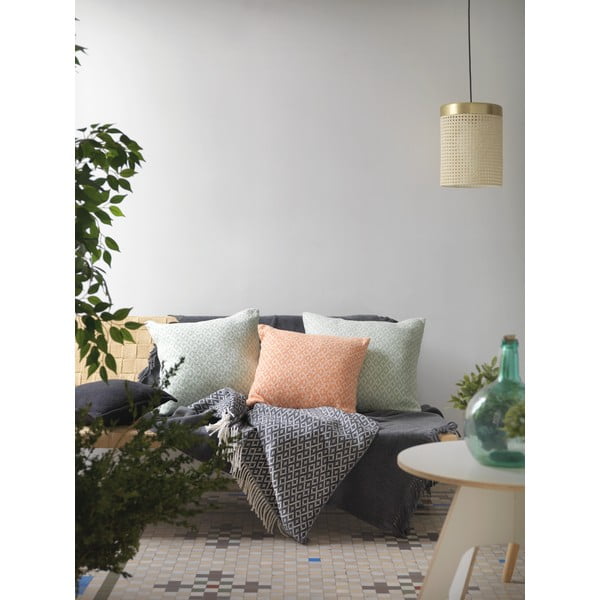 Korálovooranžová obliečka na vankúš Euromant Agave, 45 x 45 cm-image-1