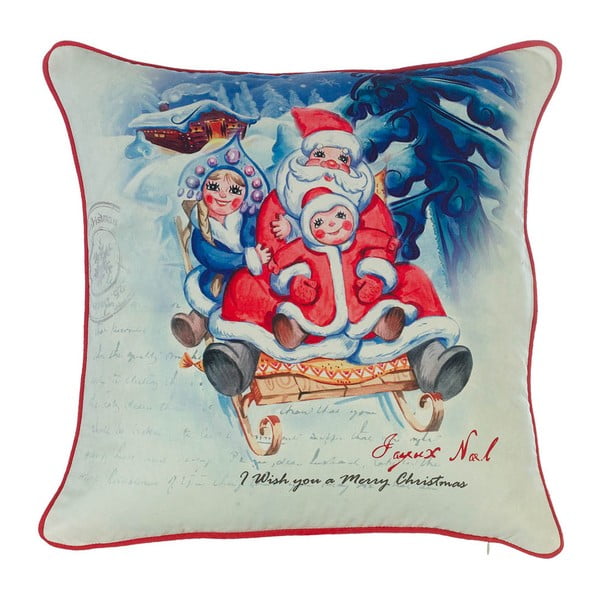 Vianočná obliečka na vankúš Apolena Comfort Journey, 43 × 43 cm