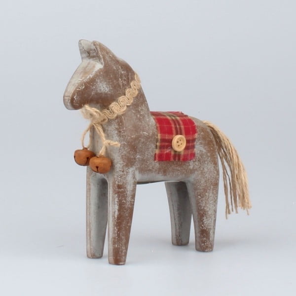 Vianočné dekorácie v tvare koníka Dakls, výška 16,5 cm