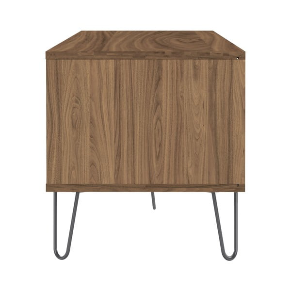 Krémový TV stolík v dekore orecha 165x44 cm Aero - TemaHome -image-4