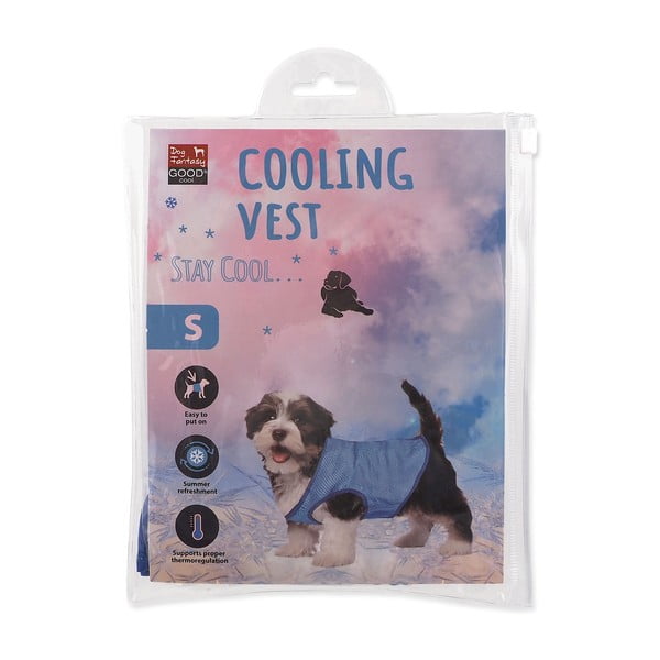 Chladiaca vesta pre psa Dog Fantasy S – Plaček Pet Products