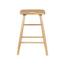 Barová stolička z dubového dreva v prírodnej farbe (výška sedadla 65,5 cm) Vander – White Label