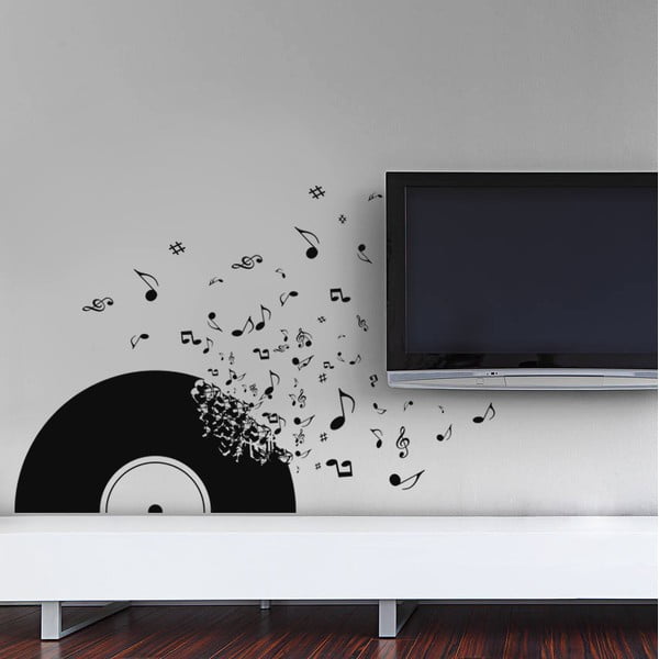 Dekoratívna samolepka na stenu Vinylová doska