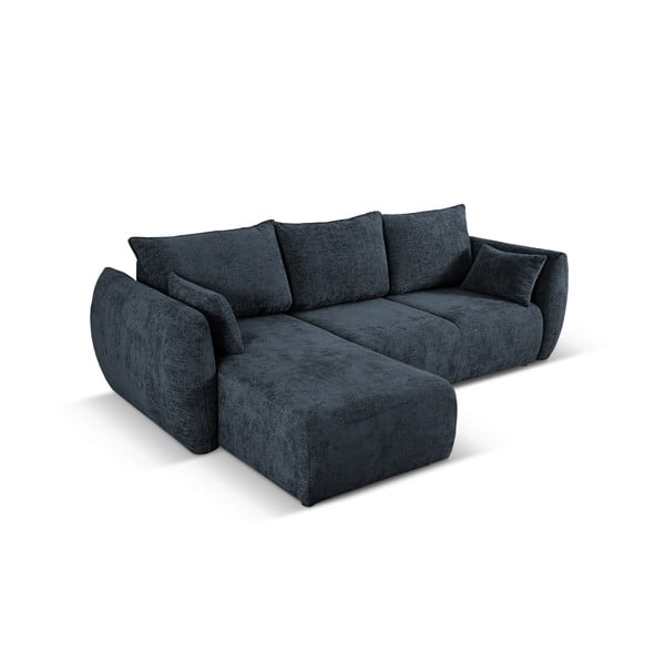 Tmavomodrá rohová pohovka (ľavý roh) Matera – Cosmopolitan Design-image-4