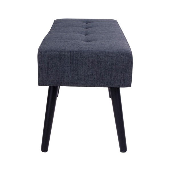 Tmavosivá lavica House Nordic Skiby, 100 x 35 cm-image-2