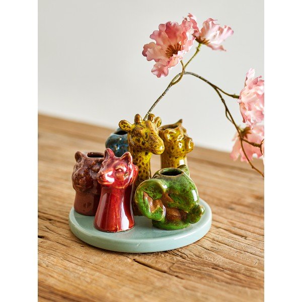 Kameninová váza (výška  10,5 cm) Piero – Bloomingville-image-1