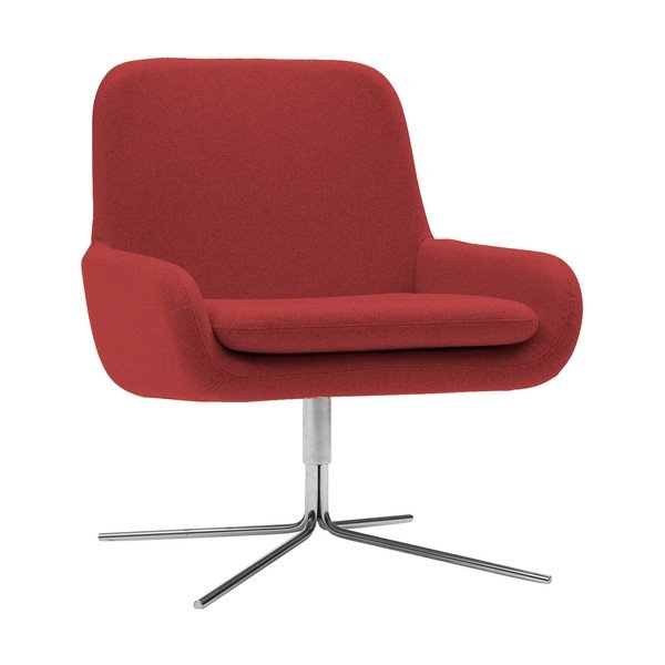Červené otočné kreslo Softline Coco Swivel-image-2