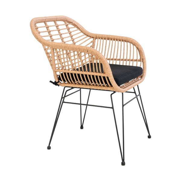 Set 2 záhradných kresiel z umelého ratanu House Nordic Trieste-image-3
