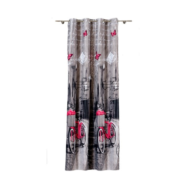 Sivý záves 140x245 cm Mercato – Mendola Fabrics-image-2