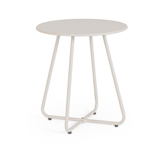 Oceľový okrúhly záhradný stolík ø 45 cm Jable – Bizzotto