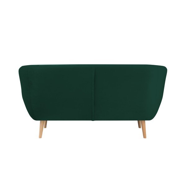Zelená dvojmiestna pohovka Mazzini Sofas Amelie-image-3