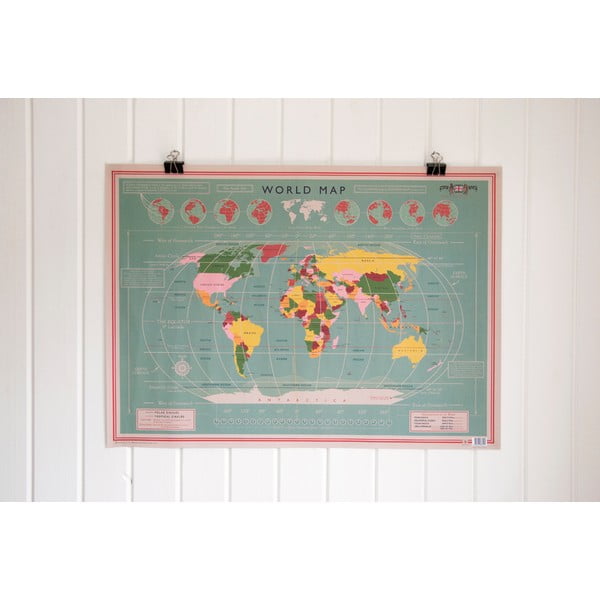 Baliaci papier Rex London World Map