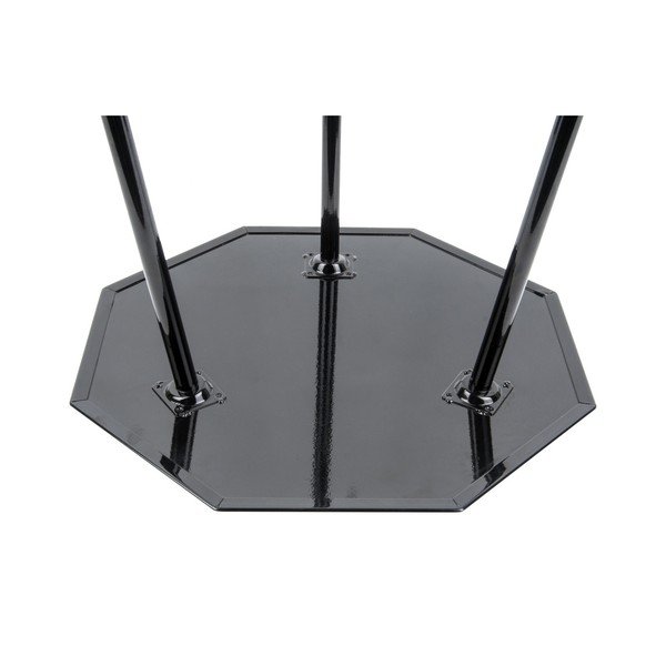 Čierny oceľový stolík Leitmotiv Hexagon M-image-2
