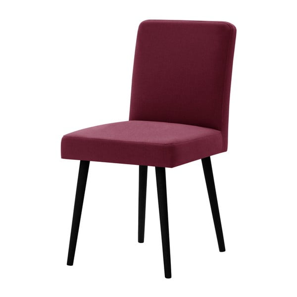 Červená stolička s čiernymi nohami Ted Lapidus Maison Fragrance
