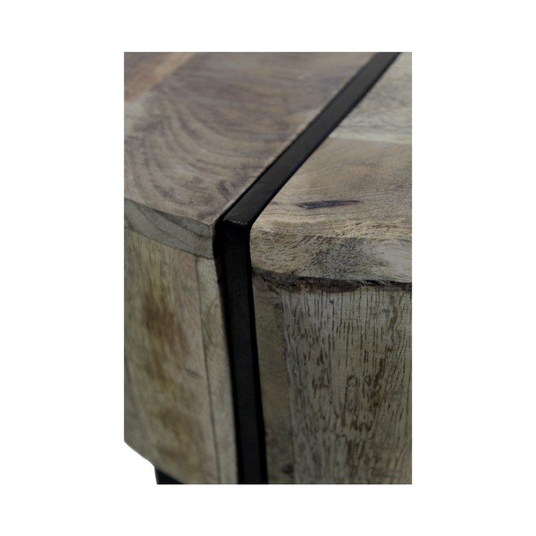 Príručný stolík z mangového dreva HSM collection Jackso, , 40 × 51 cm-image-3