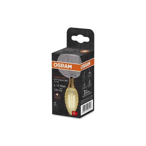 Teplá LED žiarovka E14, 1,5 W - Candellux Lighting-image-3