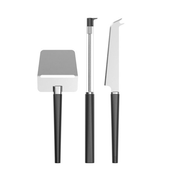 Súprava nožov 3 ks na syr z nehrdzavejúcej ocele Emma – Rosti