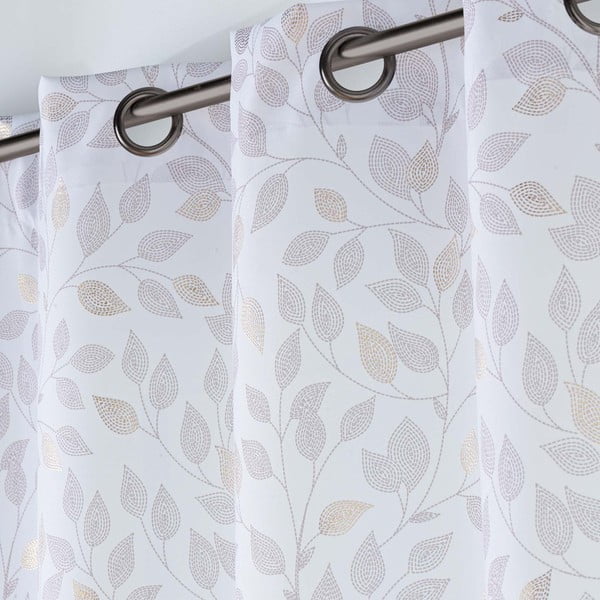 Biely záves 140x280 cm Duchesse – douceur d'intérieur-image-2