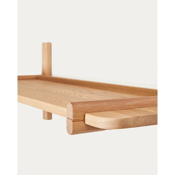 Modulárny policový systém z dubového dreva v prírodnej farbe 110x28 cm Sitra – Kave Home-image-3