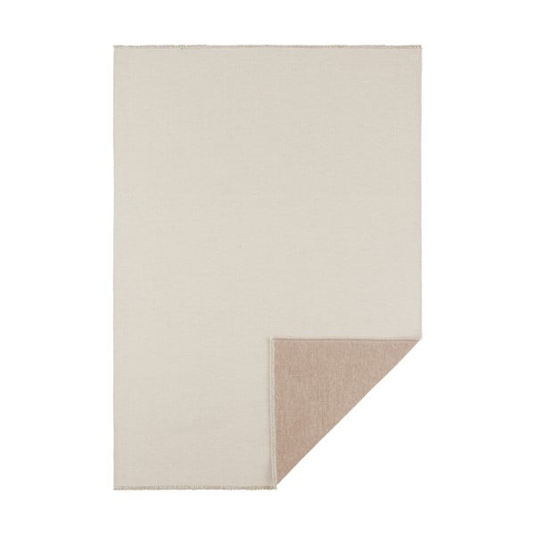 Krémovo-béžový obojstranný koberec Hanse Home Duo, 160 x 230 cm