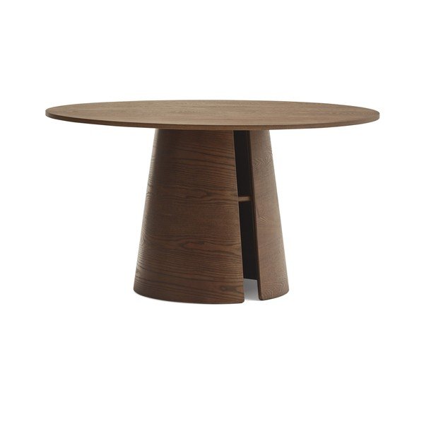 Okrúhly jedálenský stôl v dekore jaseňa ø 137 cm Cep – Teulat-image-1