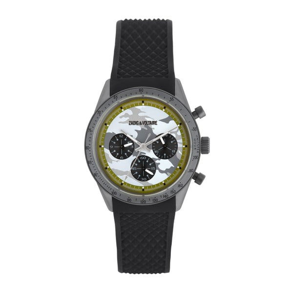 Pánske čierne hodinky Zadig & Voltaire Sporty