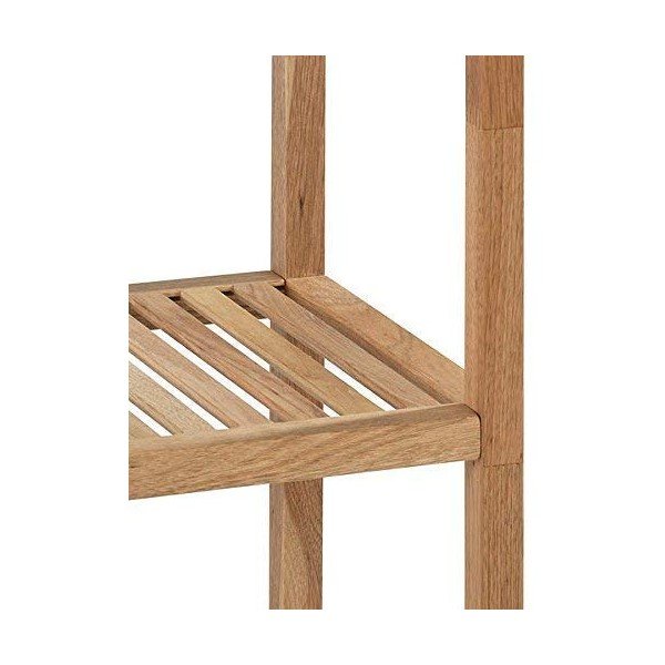 Kúpeľňový regál z orechového dreva 35x72 cm Norway - Wenko-image-2