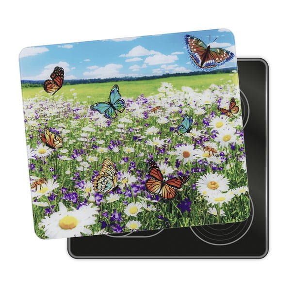 Kryt na stenu pri sporáku z tvrdeného skla 50x56 cm – Maximex-image-2